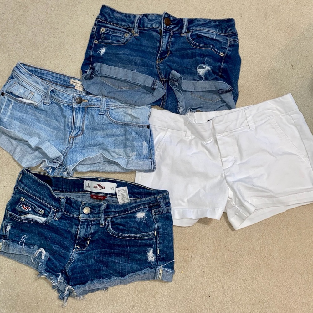 Package deal!! 4 pairs of shorts